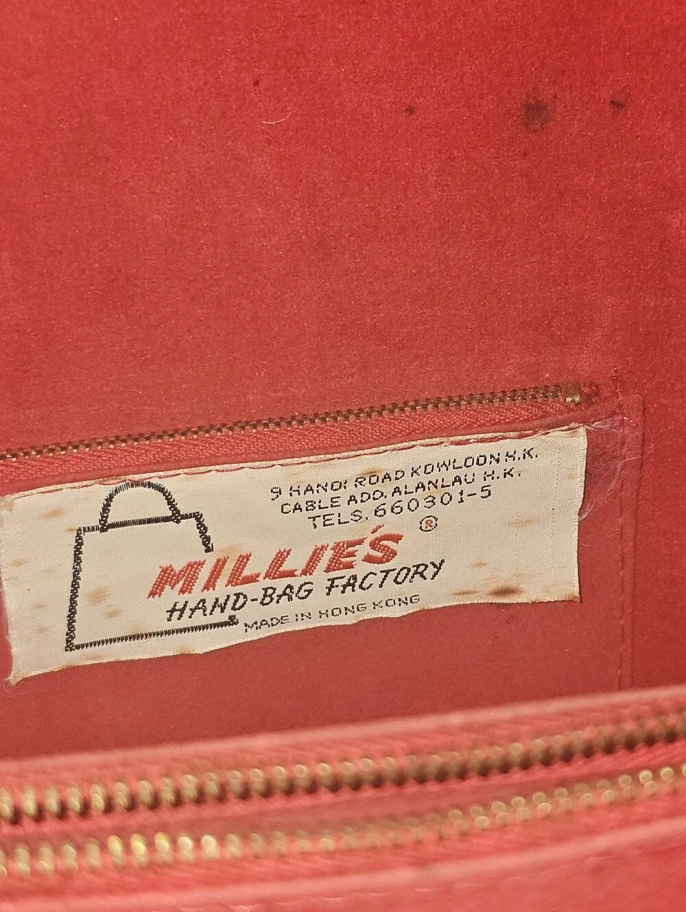 Vintage Millies Handbag Box Bag